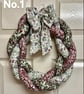 Fabric plaited wreath