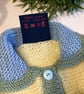 Designer Hand Knitted Baby Cable Cardigan-Jacket 6-12 months size - Image 7