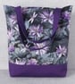 Tote bag, shopping bag, flowers and dragonflies - Image 2