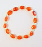 Carnelian Bracelet With Swarovski Crystals - Handmade In Devon - Image 10