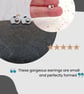 Recycled Sterling Silver Camera Studs Earrings – Gift For A Photographer  - Image 7