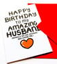 Funny Husband Birthday Card From Wife, Husband - Image 3