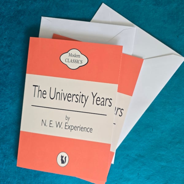 The University Years - Starting Uni Card - University Card - New Student Card