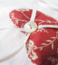 SET OF 3 LAVENDER BAGS - HEART SHAPED AND HAND EMBROIDERED - Image 5