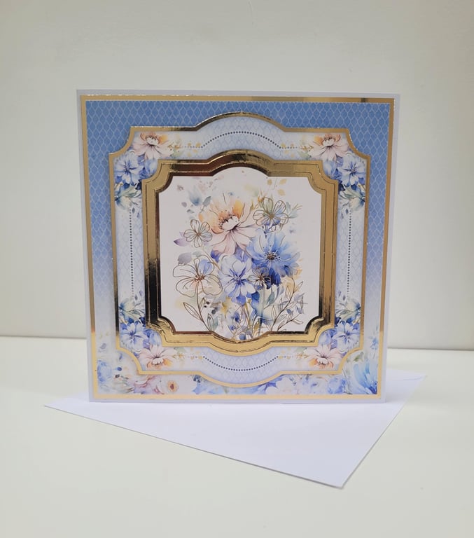 Blank any occasion card - Birthday, Thank You, Thinking of You, Congratulations