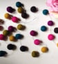 Felt Ball Garland, Jewel Colours, Eclectic Bohemian Interiors. - Image 5