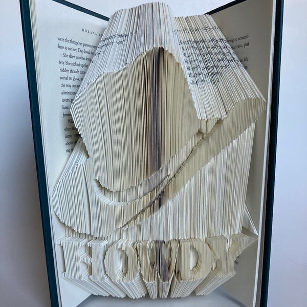HOWDY Cowboy Hat COMBI Book Folding Pattern - EMAILED PDF PATTERN