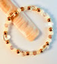 Citrine, Ambronite, Agate And Hematite Bracelet - Handmade In Devon - Image 4