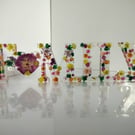 Resin Poured FAMILY Sign