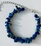 Lapis Lazuli memory wire bangle - Image 1