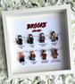 Stranger Things Customised 8 Figure Minifigure Frame