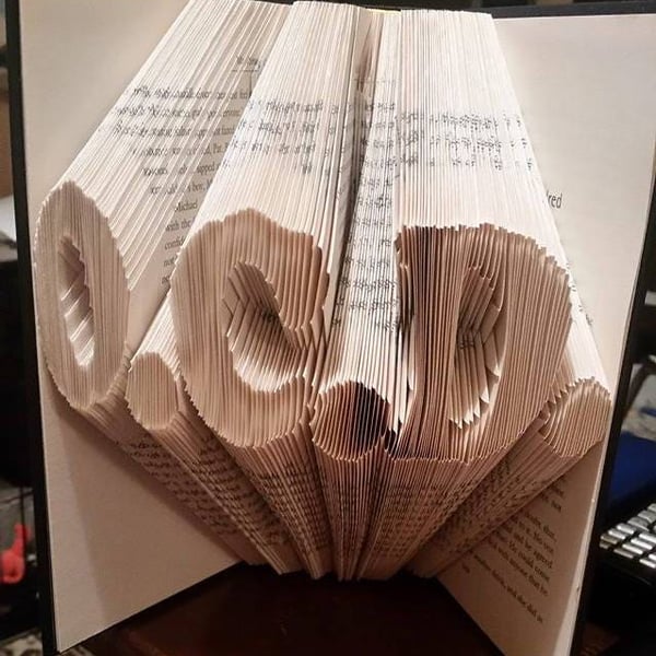 O.C.D. MMF Book Folding Pattern - EMAILED PDF PATTERN