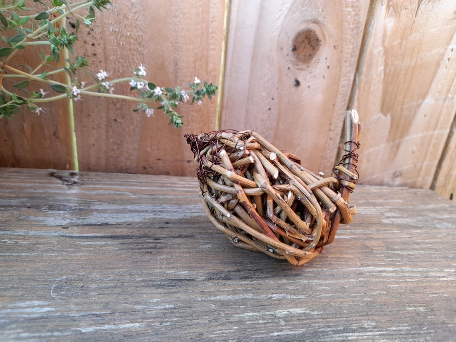 Xs willow & bronze wire wren