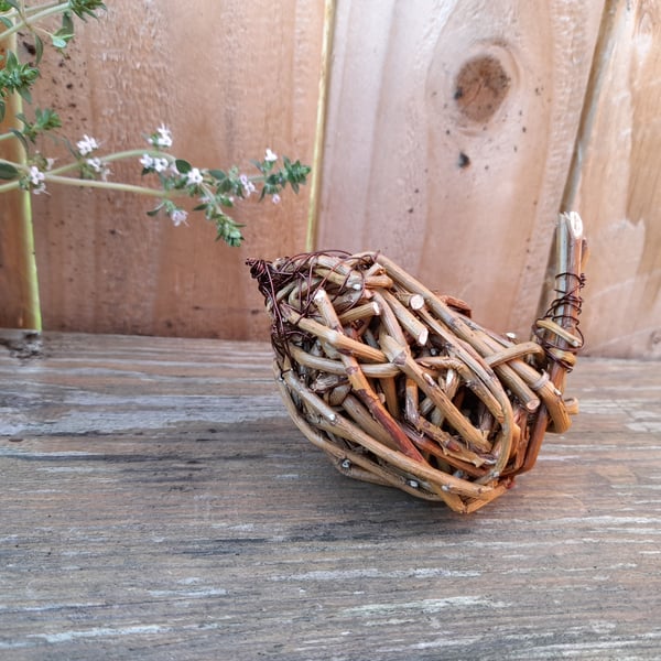 Xs willow & bronze wire wren