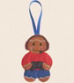 Gamer Gingerbread Decoration - Embroidered Gaming Keepsake - Image 2
