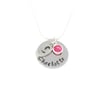 Personalised 9th Birthday Birthstone Necklace - Gift Boxed 