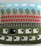 Sheep and Poppies Cushion Knitting Pattern, Digital Pattern - Image 2