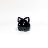 Little Cat Desk Buddy, Handmade Polymer Clay Figurine, Shelf Décor