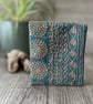 Embroidered Button Purse Pouch  - Image 2