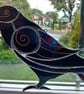 Stained Glass Raven - Image 1