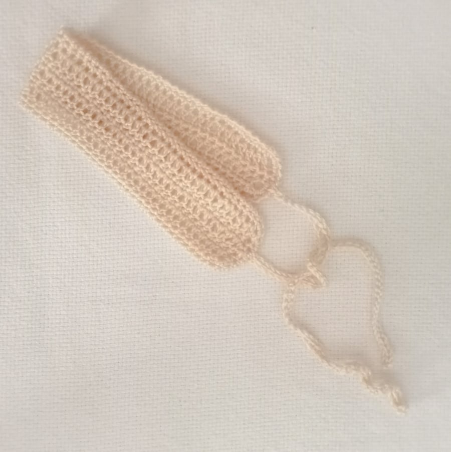 CROCHET PATTERN PDF Cream Headband