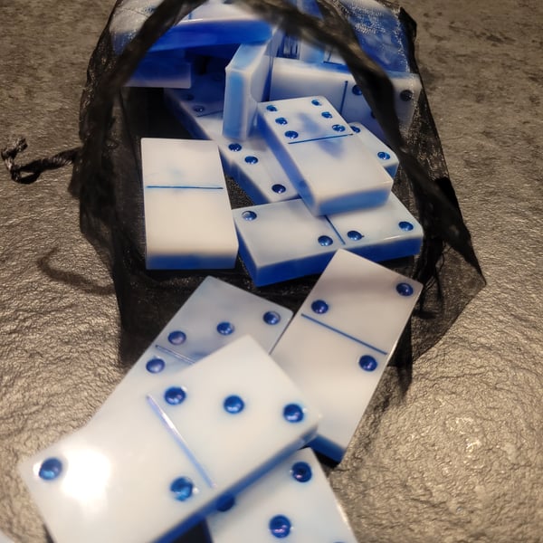 Handmade Resin Dominoes 