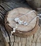 Silver moonstone necklace inspired by lichen - Image 6