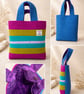 Harris Tweed one of kind Patchwork tote bag