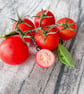 Pea & Tomato earrings - Image 3