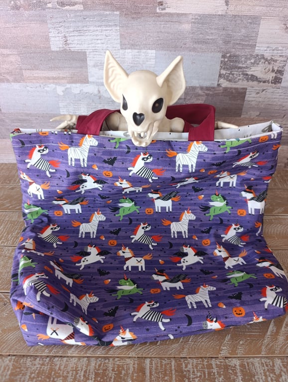 Halloween or Easter Reversible Tote Bag