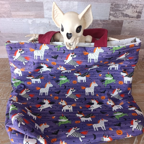 Halloween or Easter Reversible Tote Bag