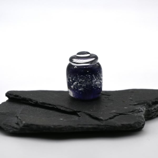 small glass jar of magic