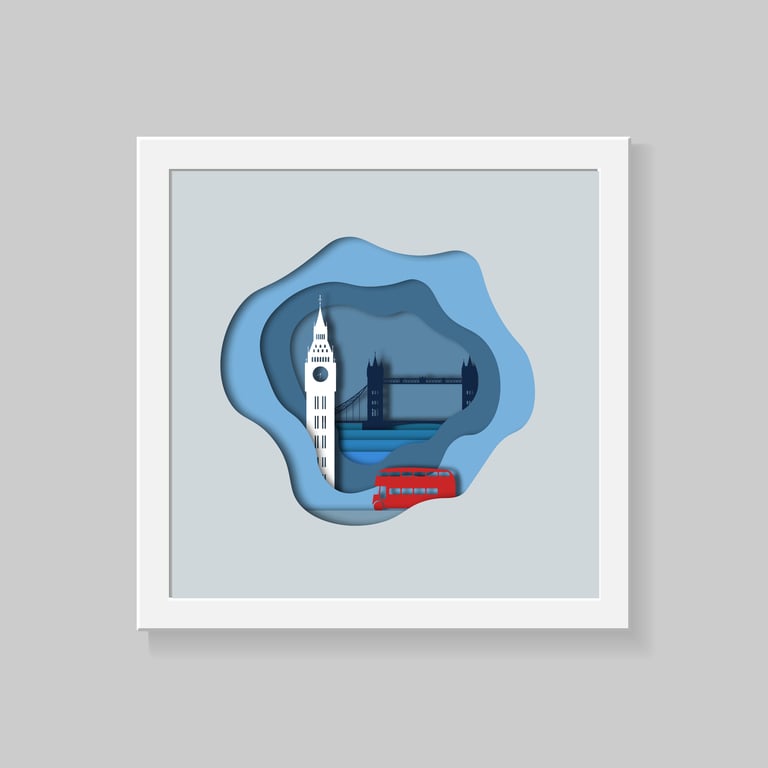 London Wall Art Print, Travel wall art collection