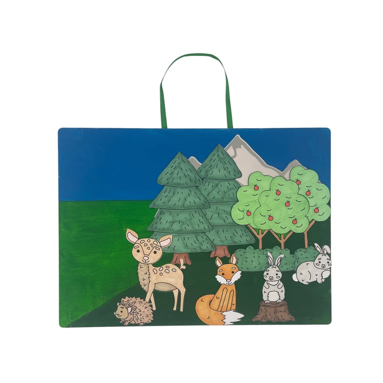 Woodland Animals Hanging Wall Art