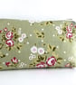 Large Make up Bag with Pastel Roses and Polka Dots - Image 7