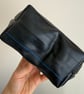 Lined Inner Tube Bag - Blue Zip & Light Blue Transport-Themed Lining - Image 4