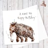 Mammoth "A Great Big Happy Birthday" Card