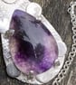 Silver and Blue John Amulet - Image 1
