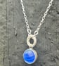 spinning sea marble silver pendant - Image 7