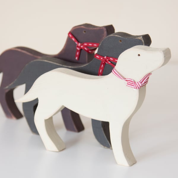 Wooden Labrador