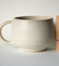 Large contemporary handmade mug with generous handle - Image 5