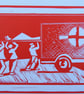 'The Night Arrivals' (after CRW Nevison) - Red edition (edition of 4) - Image 2