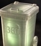 Bright Binnie — Personalised Miniature Bin Night Reminder Light (Gift for Dad) - Image 5