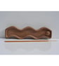 Concrete Wavy Incense Burner: Handmade Minimalist Home Decor