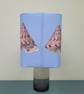 Rectangular lampshade with rounded corners featuring a vintage shell design - Image 4