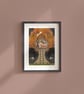 Spooky treehouse, Ghosts of Summer, 90s nostalgia, A4 art print - Image 4