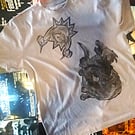 "Fenrir" Hand Printed Tshirt