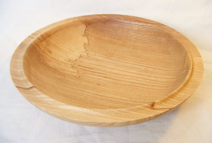 Spalted Sycamore food or salad bowl