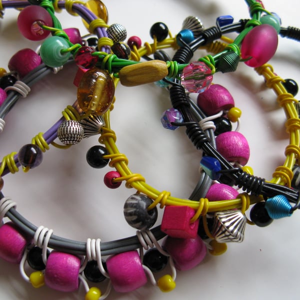 Wire & Bead Bracelet Kit