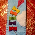 Felt kite bookmark